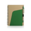 Eco-Friendly Notebook with Pen and Pocket